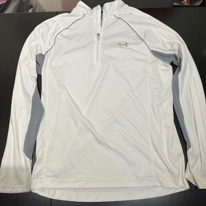 Under Armour Pullover, Large, White